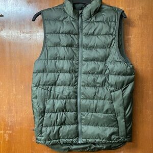 Champion Olive Quilted Vest